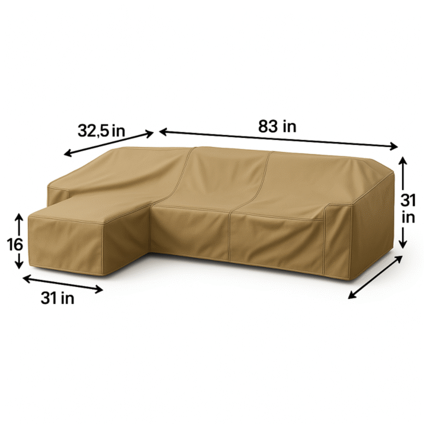 Complete Sectional Sofa Protection Cover Set - Image 2