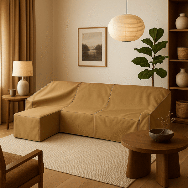 Complete Sectional Sofa Protection Cover Set - Image 3