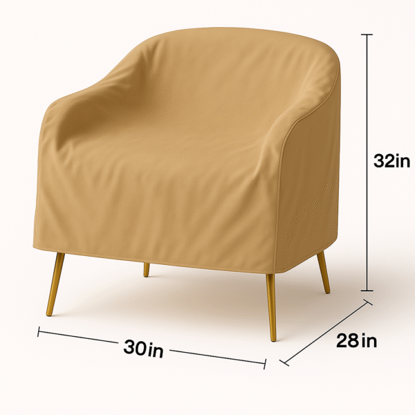 Luxury Velvet Chair Decorative Cover - Image 2