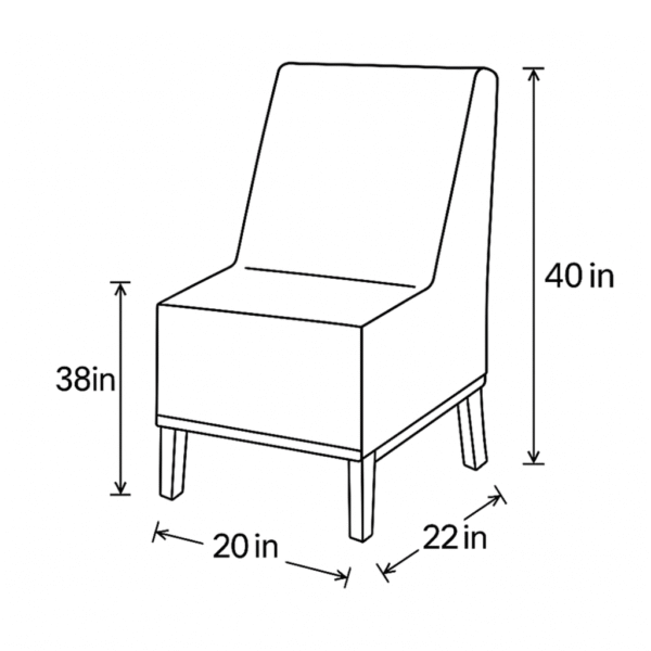 Exquisite Dining Chair Protection Cover - Image 2