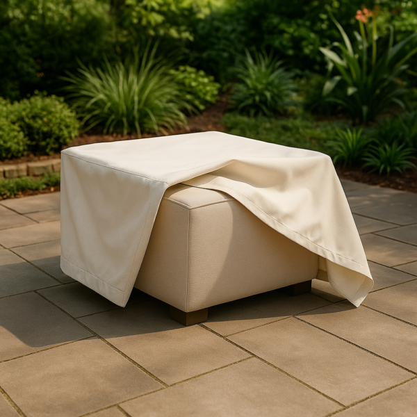 Comfortable Ottoman Protection Cover - Image 3
