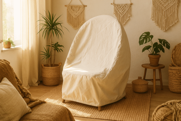 Exquisite Wicker Chair Specialized Protection Cover - Image 4