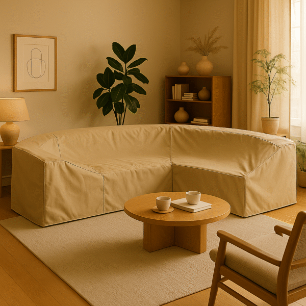 Luxury U-Shaped Sofa Protection Cover - Image 3