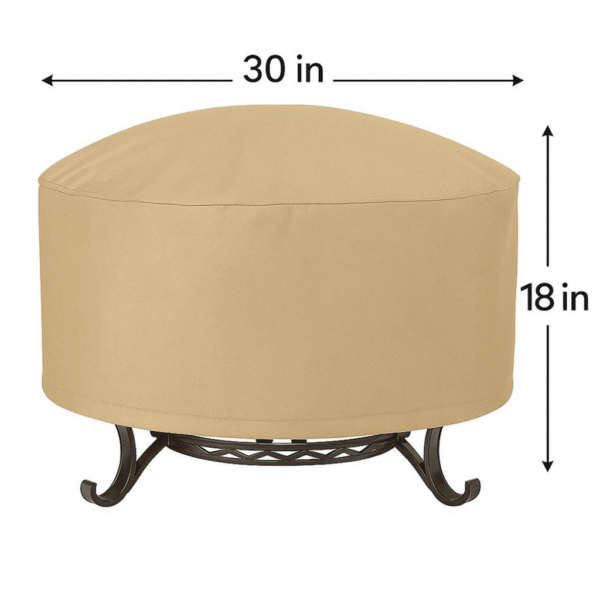 Waterproof & Stain-resistant Fire Bowl Cover - Image 2
