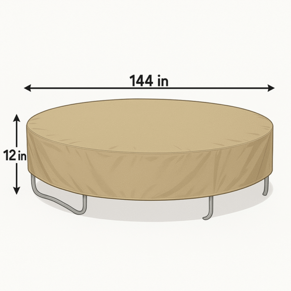 Waterproof and Stain-Resistant Trampoline Cover - Image 2