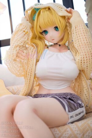 157cm/5ft2 B-cup PVC Head S-TPE Body Sex Doll - Aisu