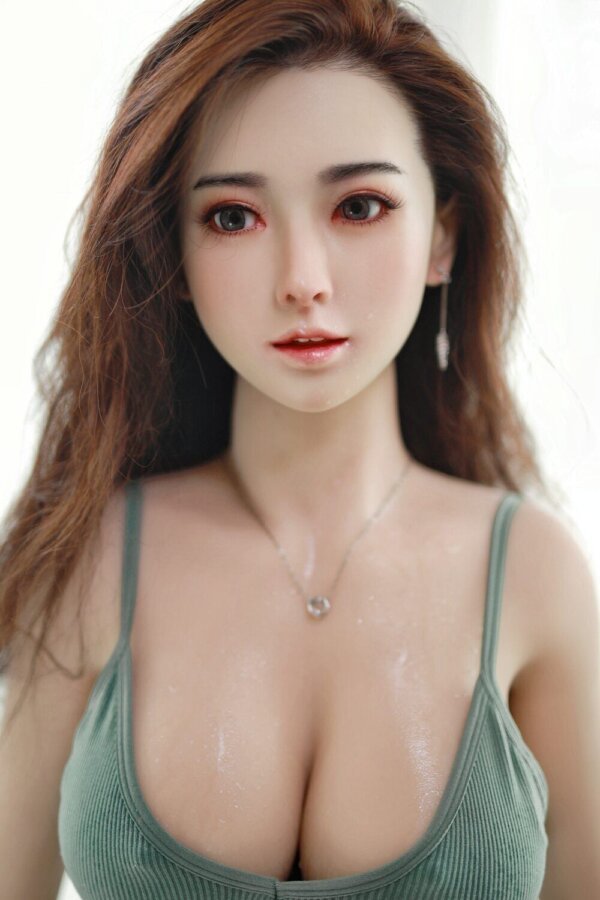 157cm/5ft2 H-cup Silicone Head Sex Doll - Nicole Penn - Image 2