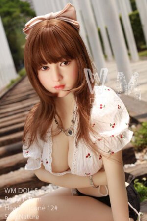 158cm/5ft2 D-cup Silicone Head Sex Doll - Nolwenn