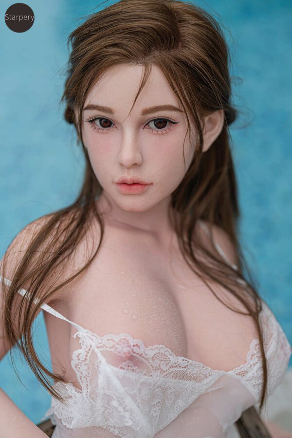159cm/5ft3 D-cup Silicone Head Sex Doll - Phebe - Image 2
