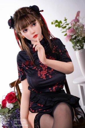 160cm/5ft3 C-cup Silicone Head Sex Doll - Bei