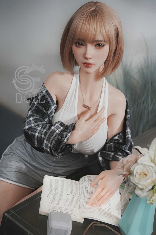168cm/5ft6 D-cup Silicone Head Sex Doll - Zhilin