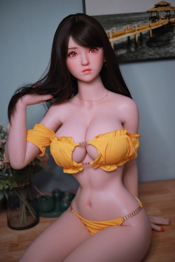 161cm/5ft3 G-cup Silicone Sex Doll - Lian Meng - Image 2