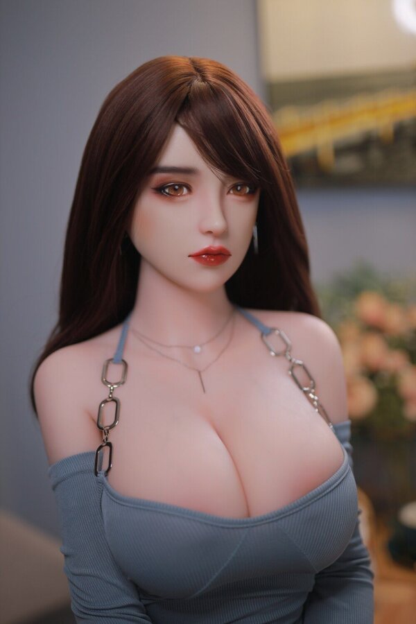 161cm/5ft3 E-cup Silicone Head Sex Doll - Anna Jasper - Image 3