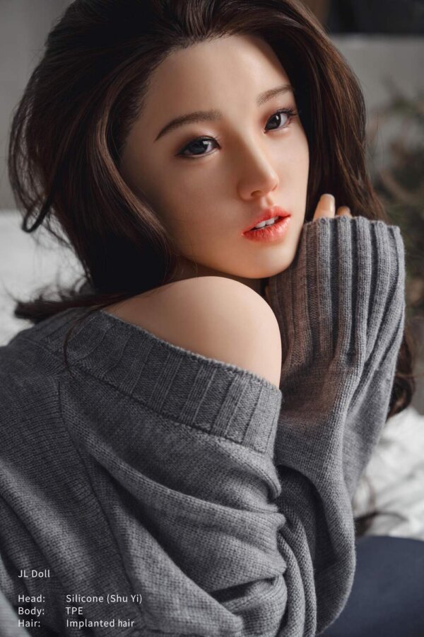 149cm/4ft11 D-cup Silicone Head Sex Doll - Shuyi - Image 3