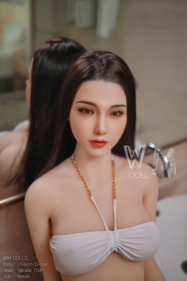 164cm/5ft5 D-cup Silicone Head Sex Doll - Camille Mary - Image 2