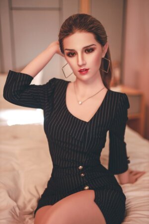170cm/5ft7 D-cup Silicone Head Sex Doll - Melaniena