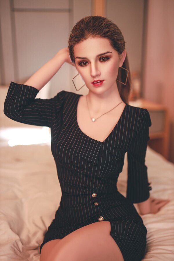 170cm/5ft7 D-cup Silicone Head Sex Doll - Melaniena