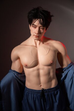 175cm/5ft9 Male Silicone Sex Doll - Qiaoyu