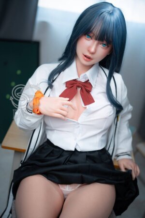T160cm/5ft3 B-cup Silicone Sex Doll - Maya.A (Real Skin Texture Version)